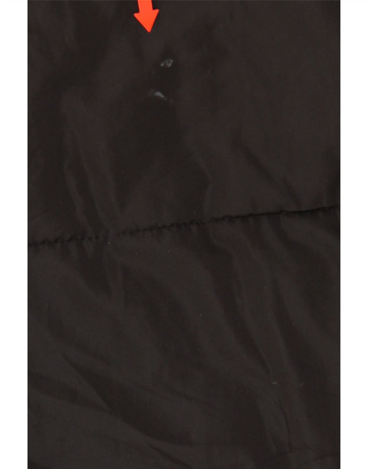 Grande poliéster preto acolchoado desproporcionado do revestimento Reino Unido 16 das mulheres livres dos povos