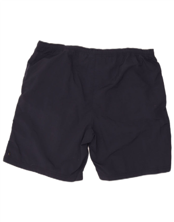 Shorts esportivos masculinos Lotto XL azul marinho