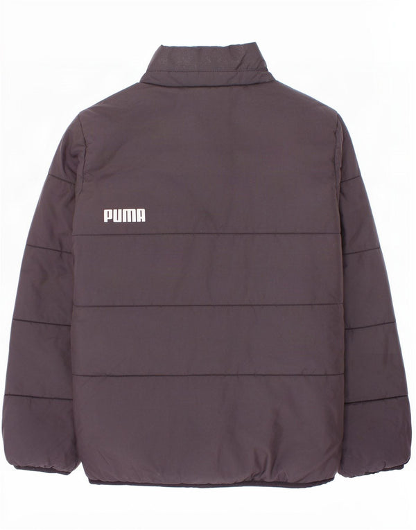 Casaco Puma Boys Graphic acolchoado 9-10 anos preto poliéster