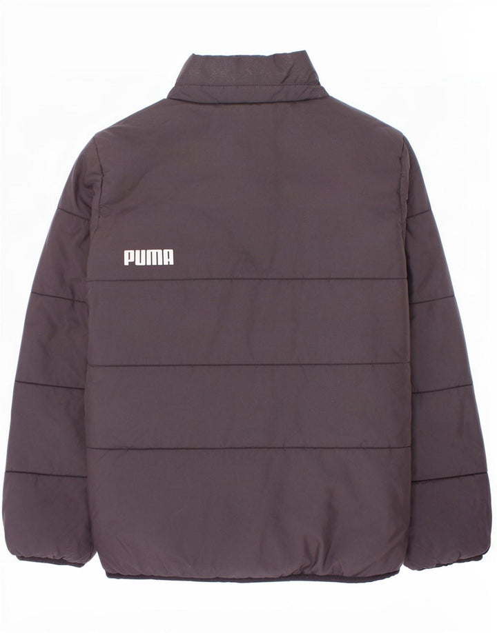 Casaco Puma Boys Graphic acolchoado 9-10 anos preto poliéster