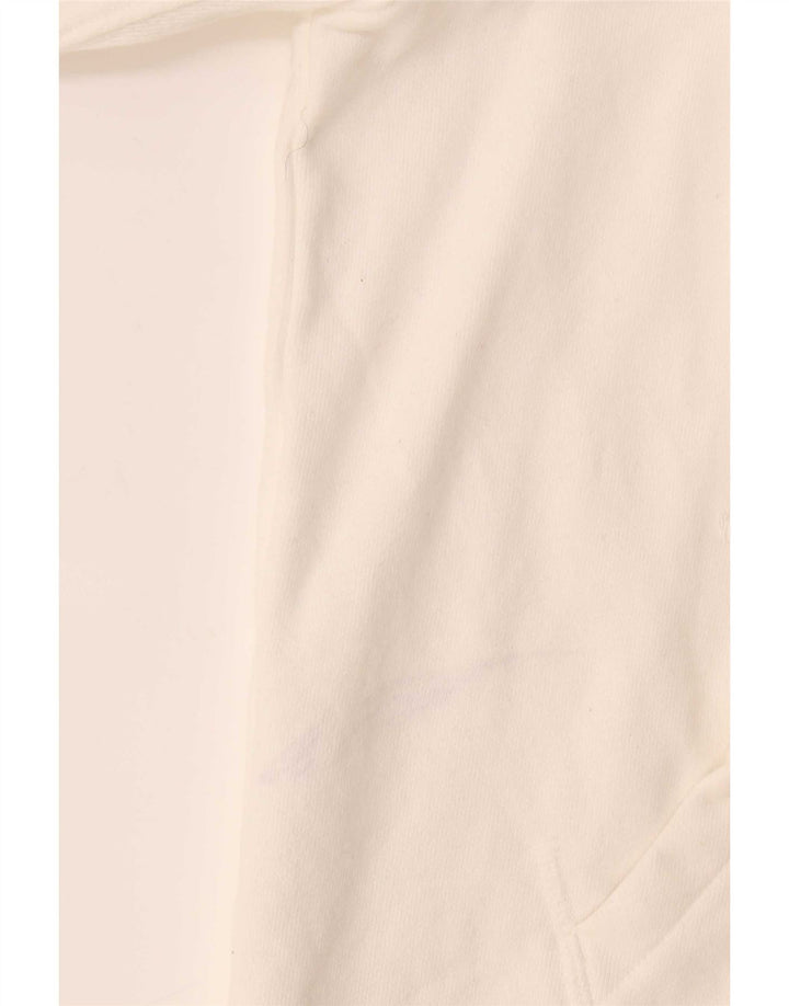 Suéter com capuz gráfico masculino Levi's pequeno algodão branco