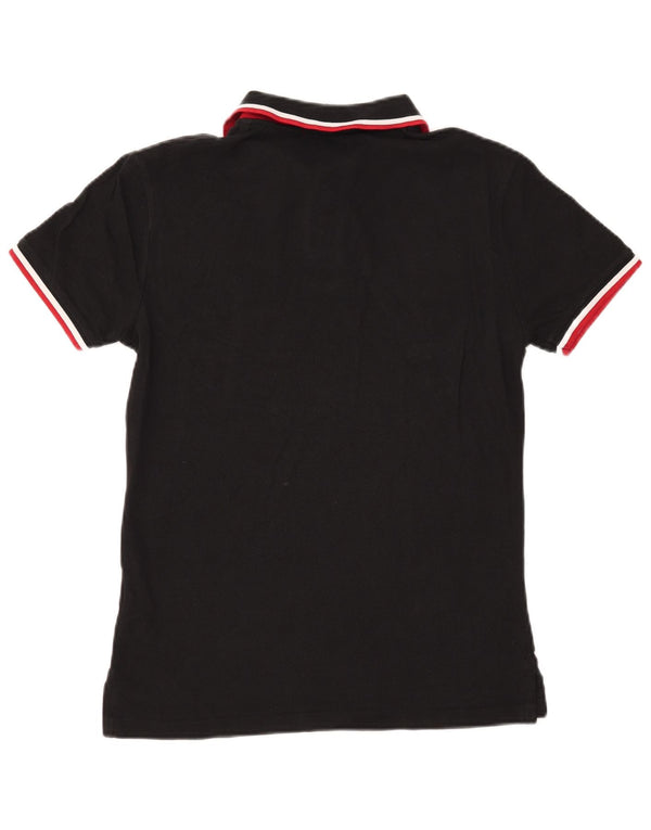 Polo Ralph Lauren Mens Custom Slim Fit Polo Shirt Small Black Cotton