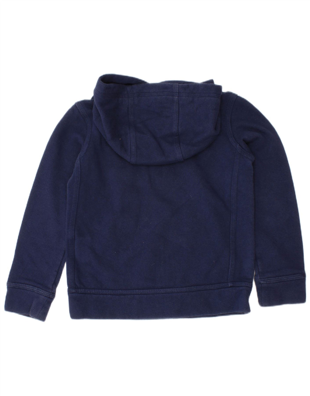 NIKE Meninos Hoodie Jumper 3-4 Anos XS Azul Marinho Algodão