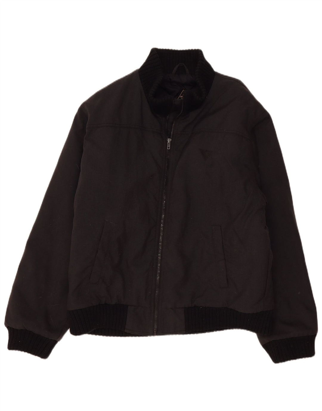 Jaqueta acolchoada masculina Meltin' Pot UK 42 XL poliamida preta