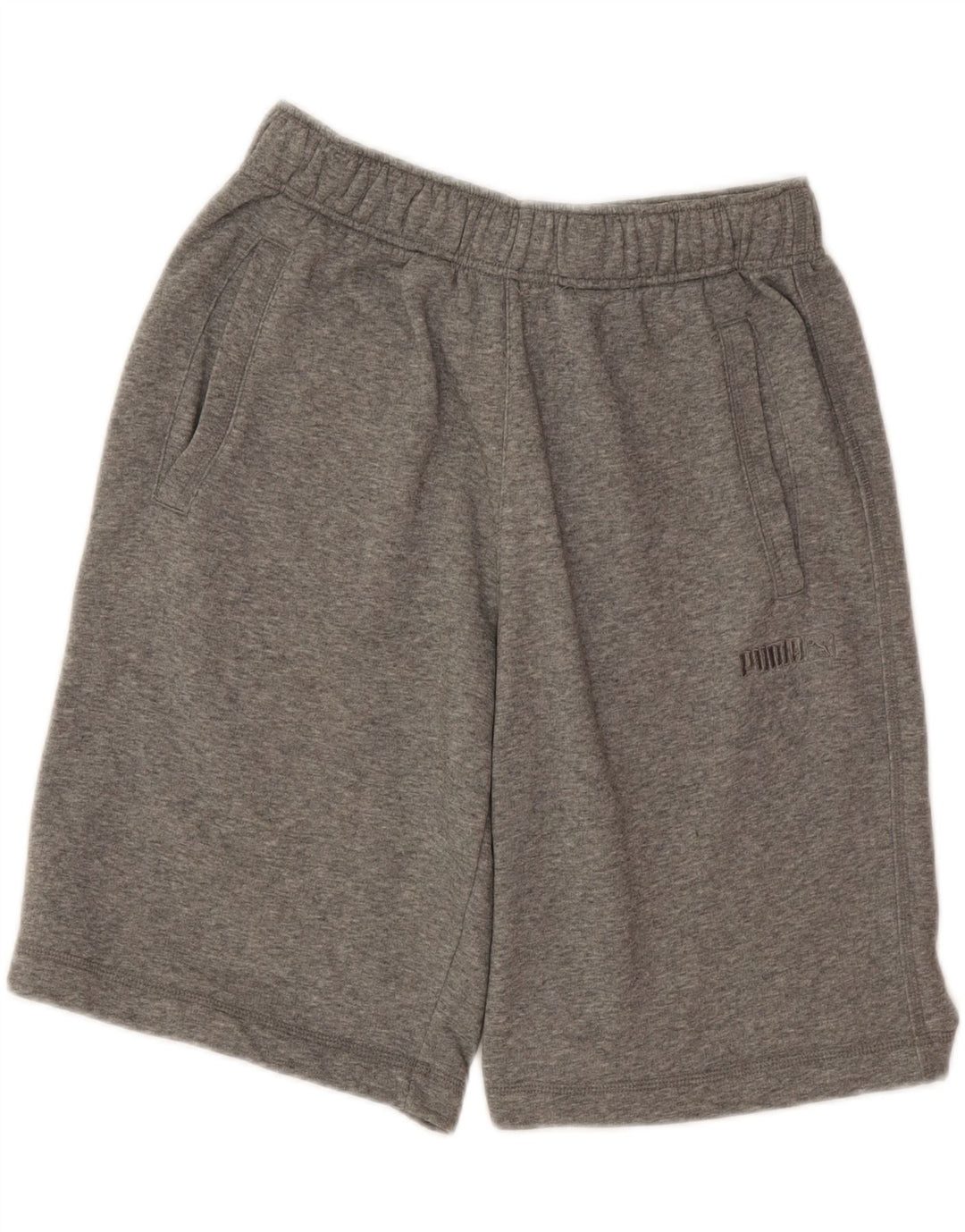 PUMA Mens Sport Shorts Medium  Grey Cotton Vintage Puma and Second-Hand Puma from Messina Hembry 