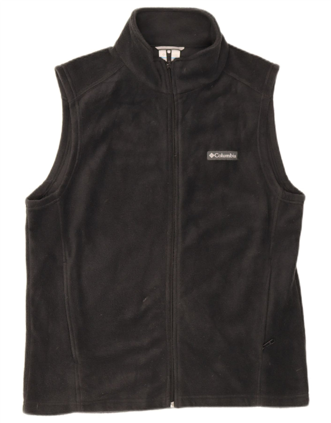 Columbia Mens Fleece Gilet UK 40 Grande Poliéster Preto