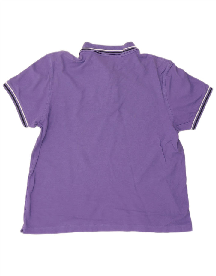 Camisa polo masculina LOTTO XL algodão roxo