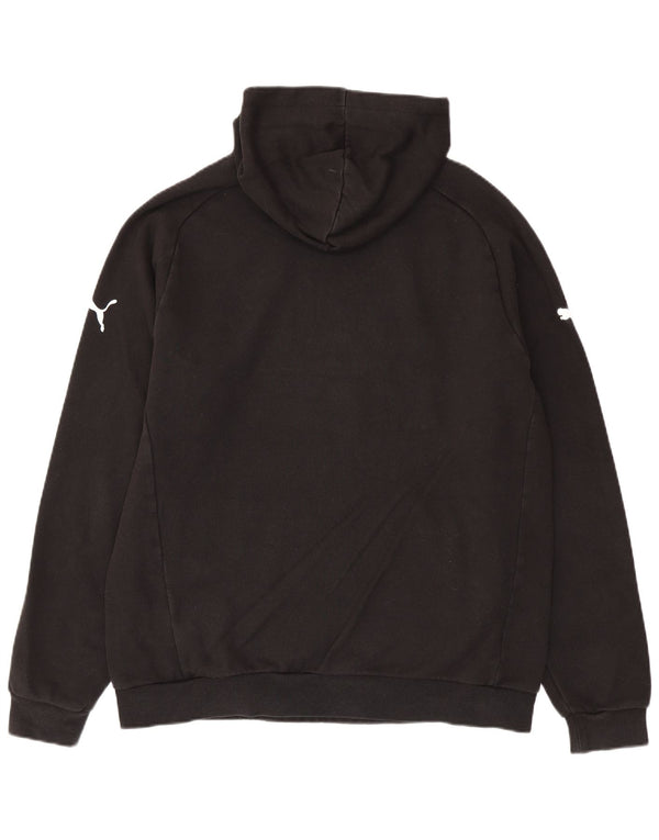 Puma Mens Hoodie Jumper XL Algodão Preto