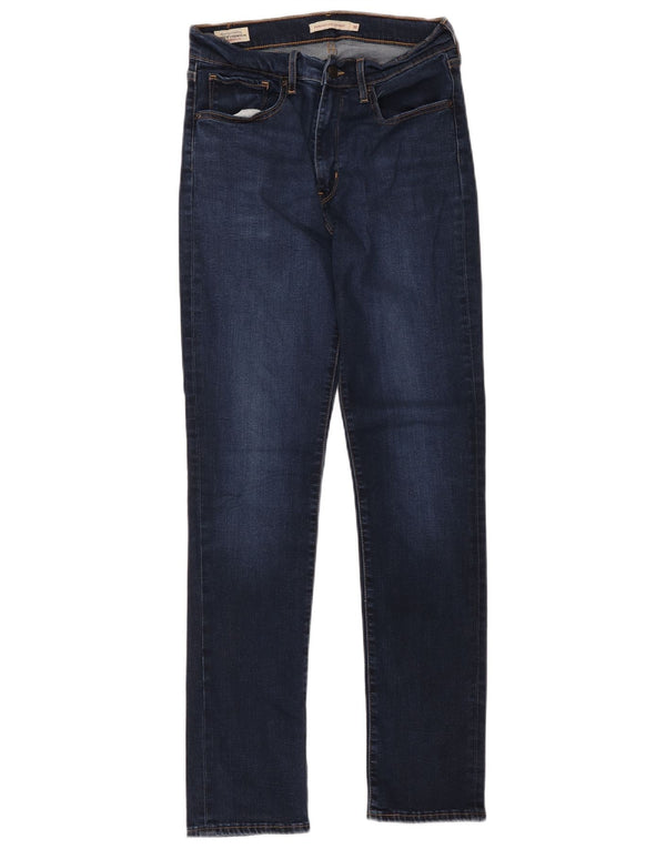 Calça jeans feminina Levi's 724 High Rise Straight W30 L32 azul marinho Lyocell