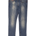 Tommy Hilfiger Masculino Slim Jeans W34 L32 Azul Algodão