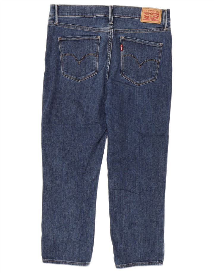 Calça jeans feminina Levi's Capri W30 L23 azul algodão