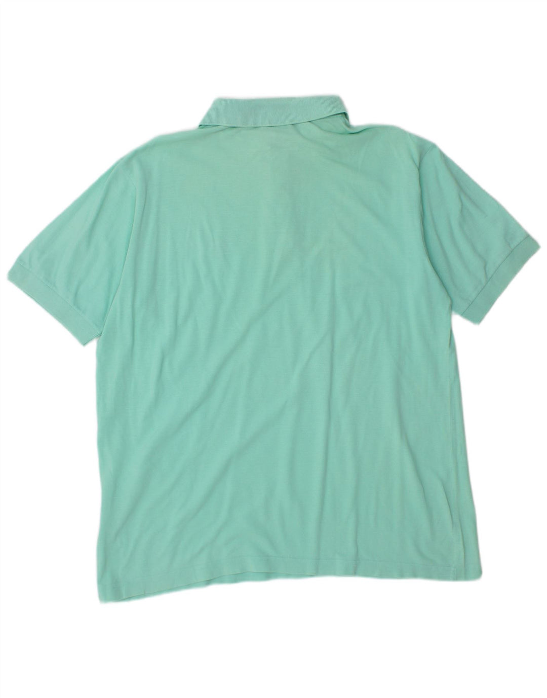 SERGIO TACCHINI Polo masculino médio algodão turquesa