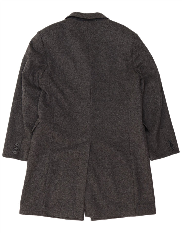 Sobretudo masculino BENETTON IT 52 XL lã cinza