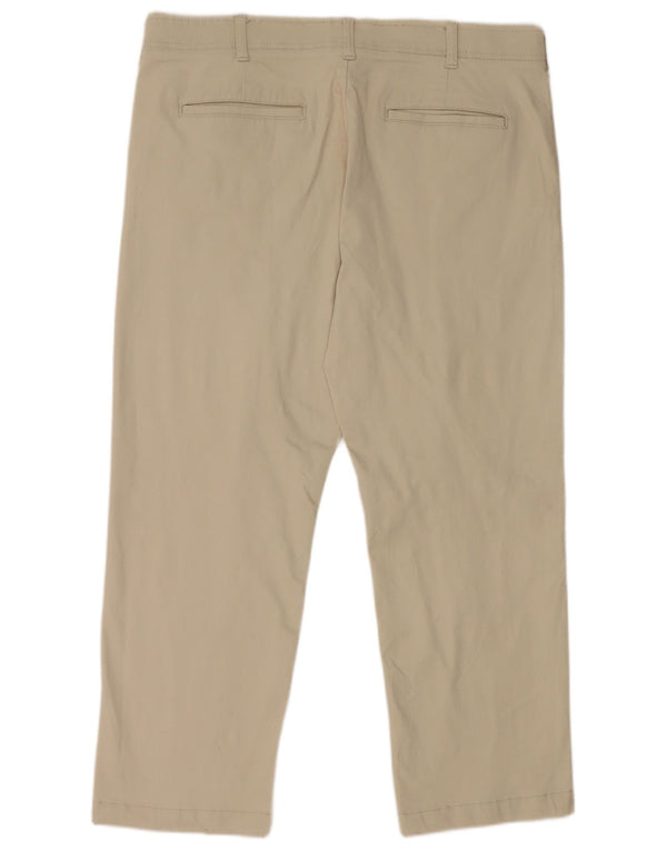 Lee Mens Straight Chino Trousers W38 L29 Green Cotton