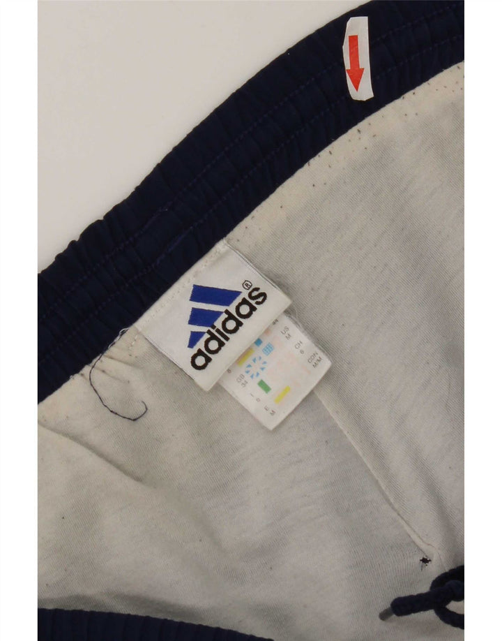 Calça de treino masculina Adidas XL azul marinho poliéster