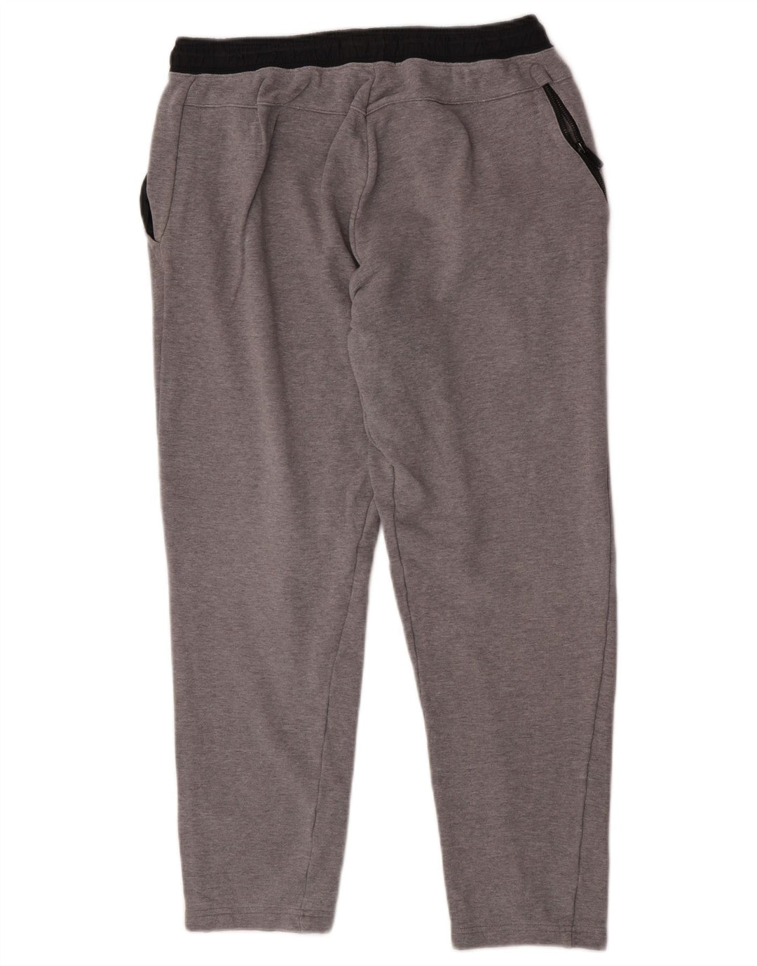 Calça de treino masculina Nike grande cinza colorblock algodão