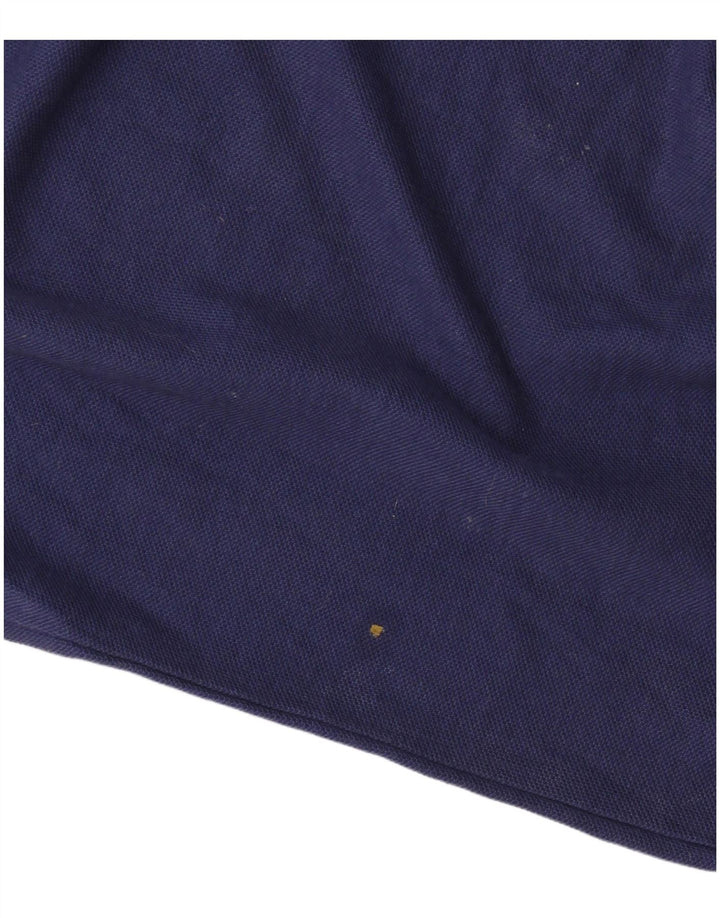 Camisa polo masculina Fila grande algodão azul marinho