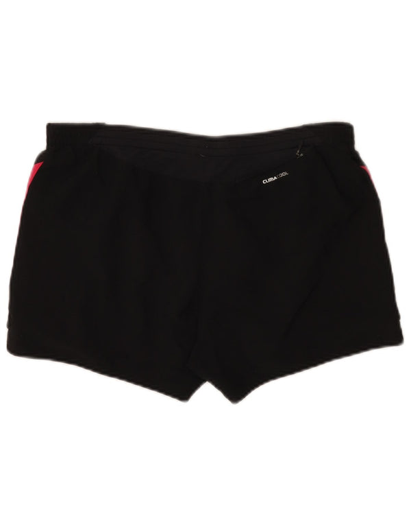 Adidas Womens Climacool Sport Shorts UK 12 Médio Preto Poliéster