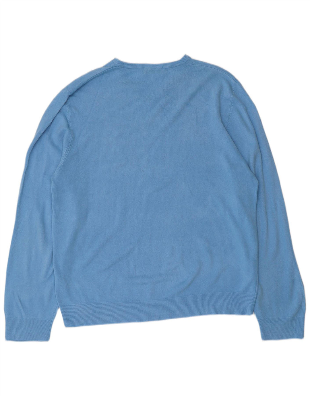 Suéter masculino Marks & Spencer Blue Harbor com decote em V XL acrílico