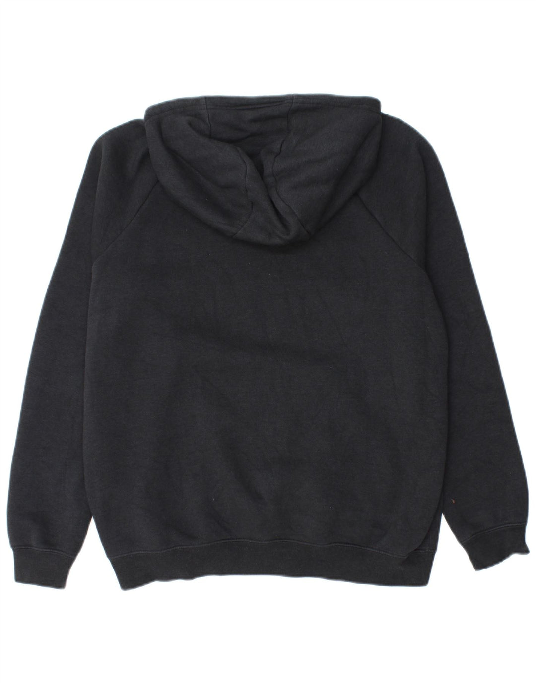 NIKE Mens Graphic Hoodie Jumper Médio Algodão Preto