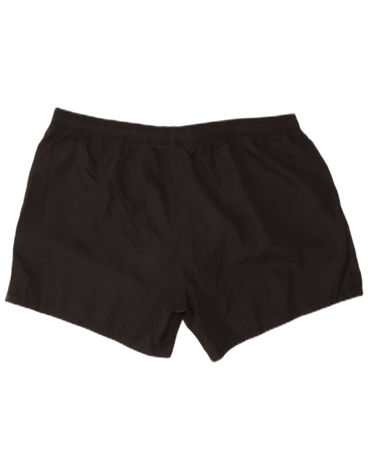Replay Shorts de natação masculino gráfico grande preto