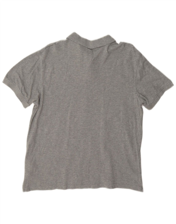 Camisa polo masculina Levi's grande algodão cinza