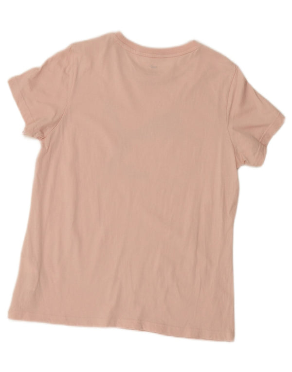 Camiseta feminina Puma Graphic UK 14 grande algodão rosa