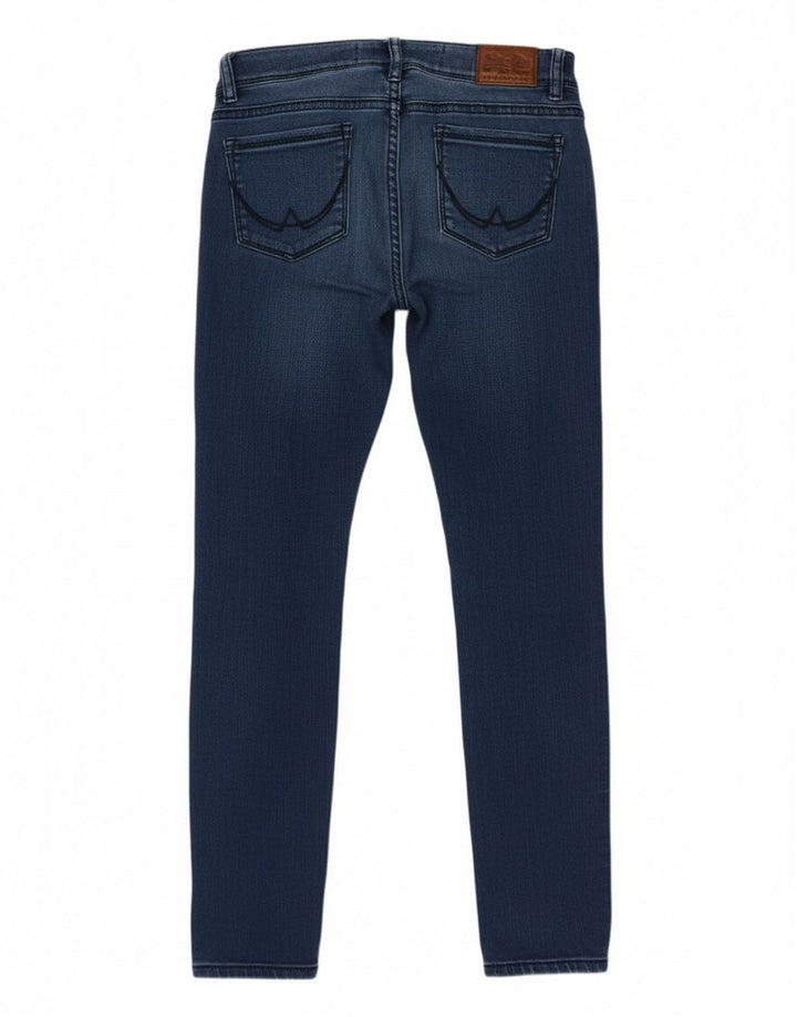 Jeans jegging feminino SUPERDRY W26 L30 algodão azul