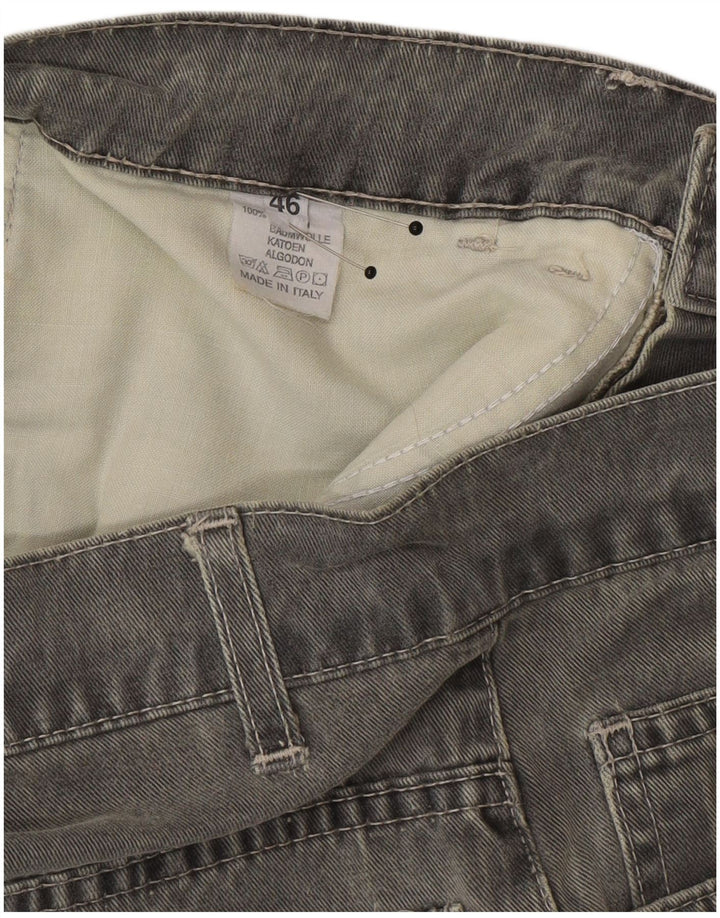 James Dillon Mens Tapered Jeans IT 46 Pequeno W30 L30 Algodão Cinza
