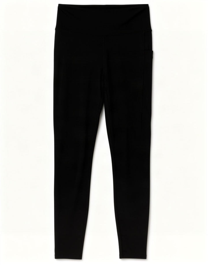 Leggings Columbia Feminina UK 8 Pequenas Poliéster Preto