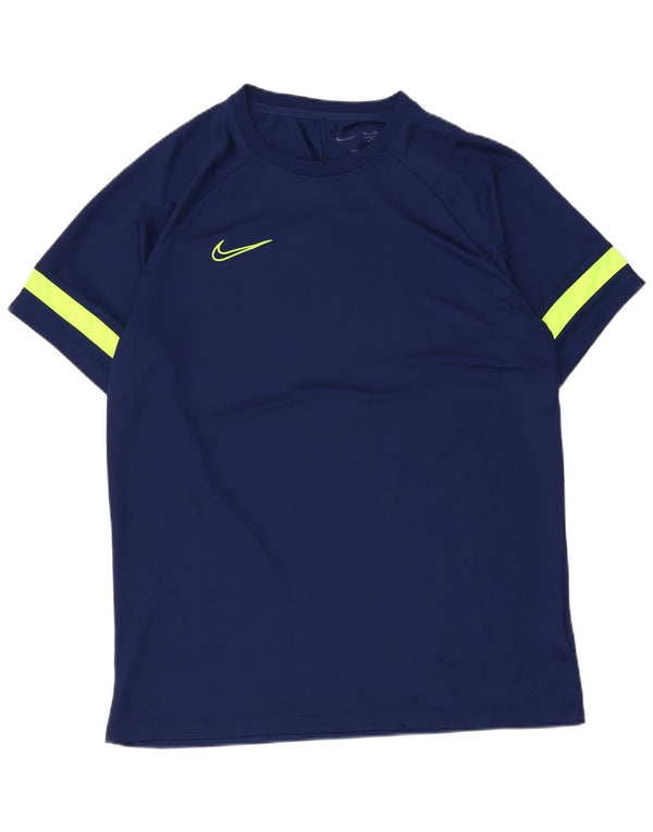 Camiseta Nike Masculina Dri Fit Top XL Azul Marinho Colourblock Poliéster