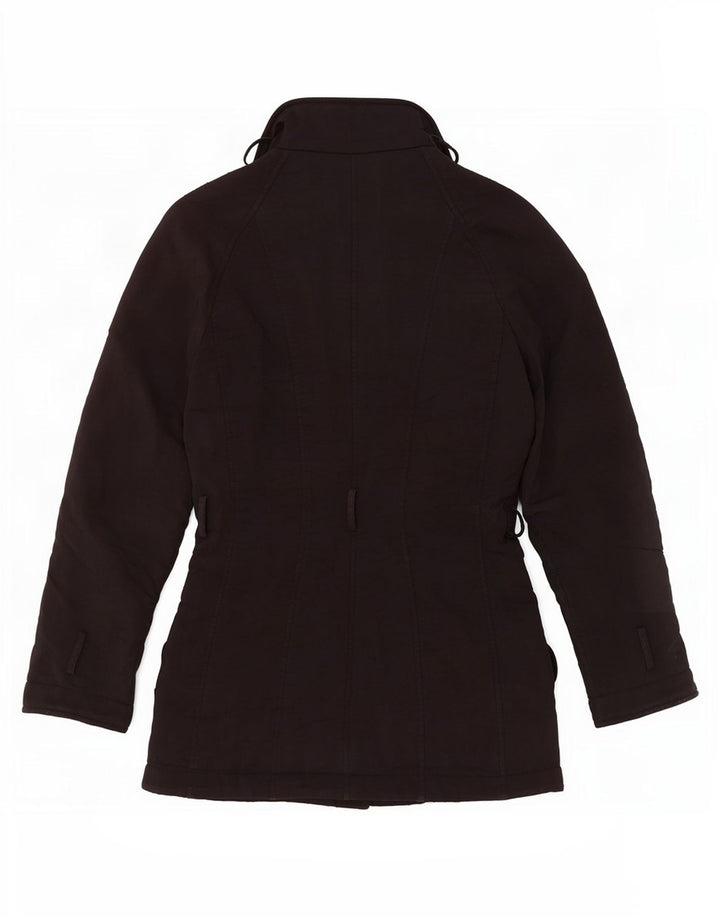 Jaqueta acolchoada feminina Roccobarocco UK 10 pequena preta