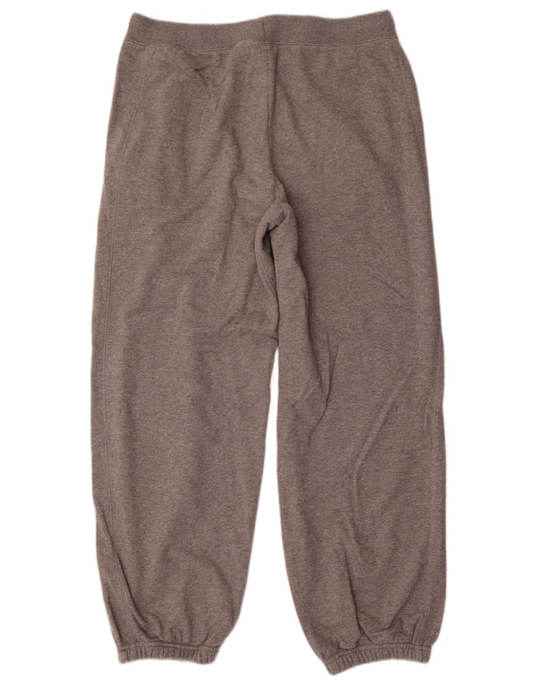 Calça de treino masculina Nike Joggers cinza médio algodão manchado