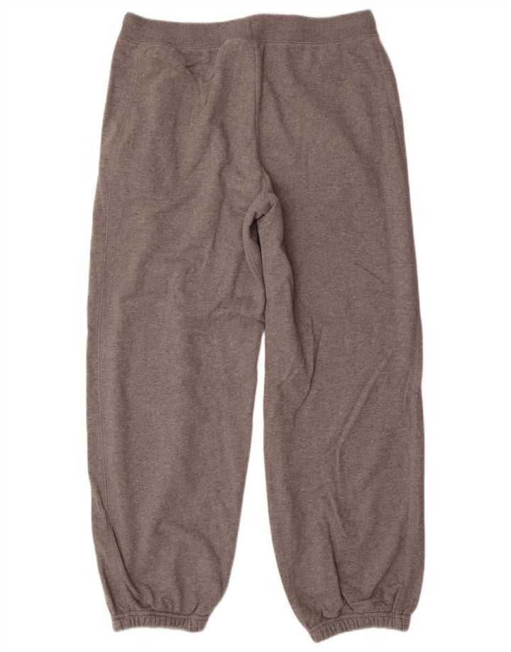 Calça de treino masculina Nike Joggers cinza médio algodão manchado
