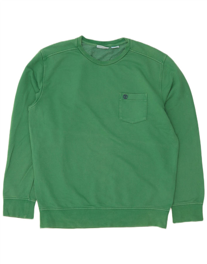 Timberland moletom masculino jumper grande algodão verde
