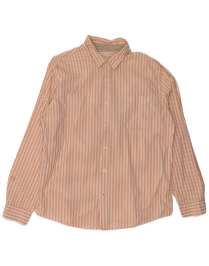 Camisa masculina Slim Fit Dockers XL listrada rosa