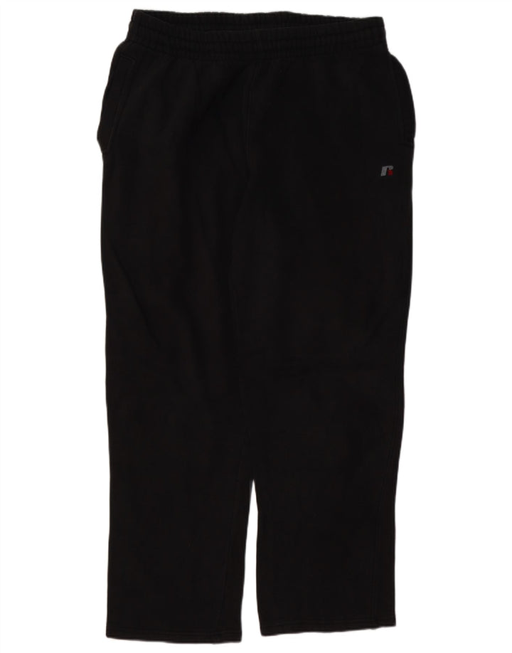 Calça de treino masculina RUSSELL ATLÉTICA grande algodão preto