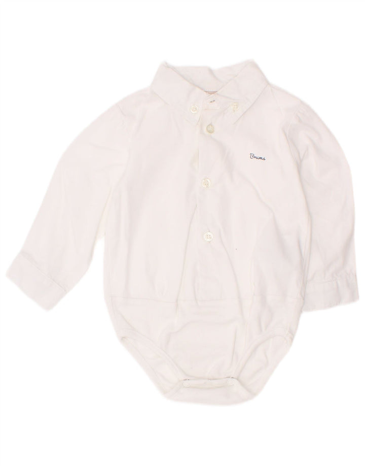 Camisa Brums Baby Boys 6-9 Meses Algodão Branco