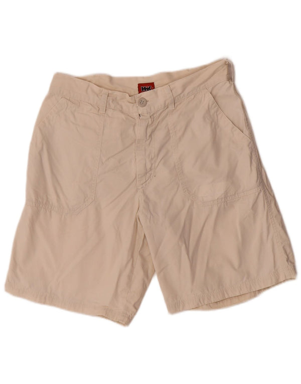 Shorts Chino Masculino Vintage IT 46 Pequeno W30 Bege