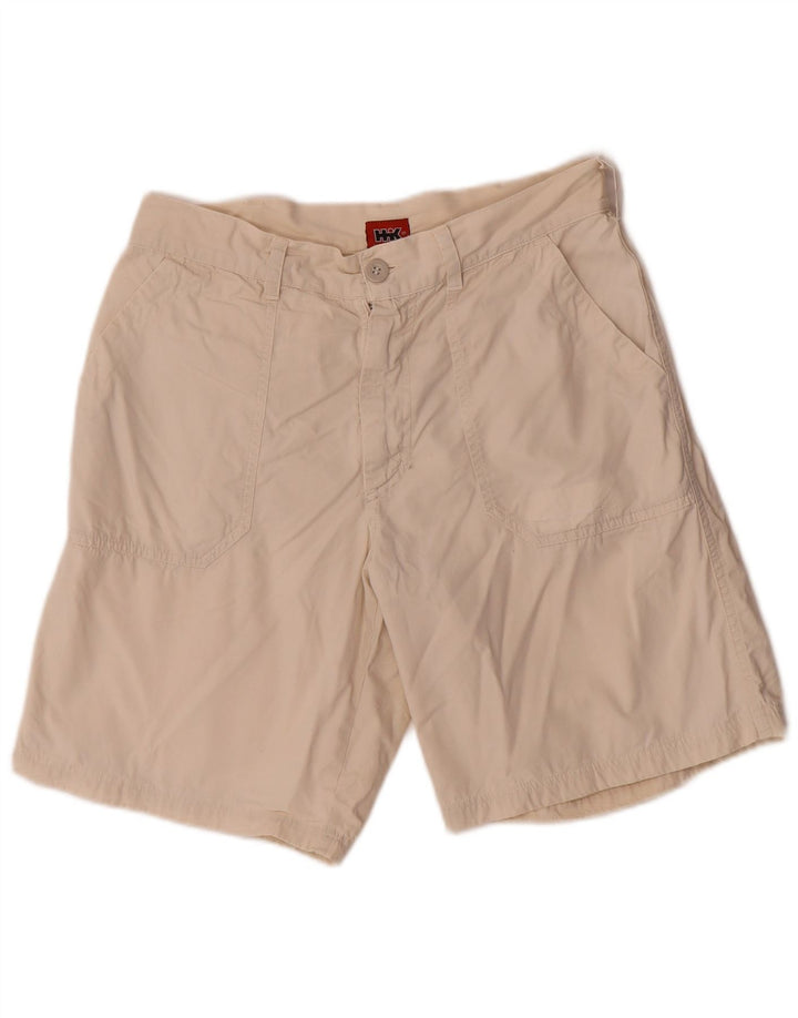 Shorts Chino Masculino Vintage IT 46 Pequeno W30 Bege