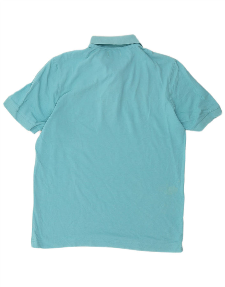 Camisa polo masculina Kappa azul médio