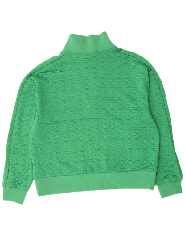 Puma Mens Tracksuit Top Jacket XL Poliéster Geométrico Verde