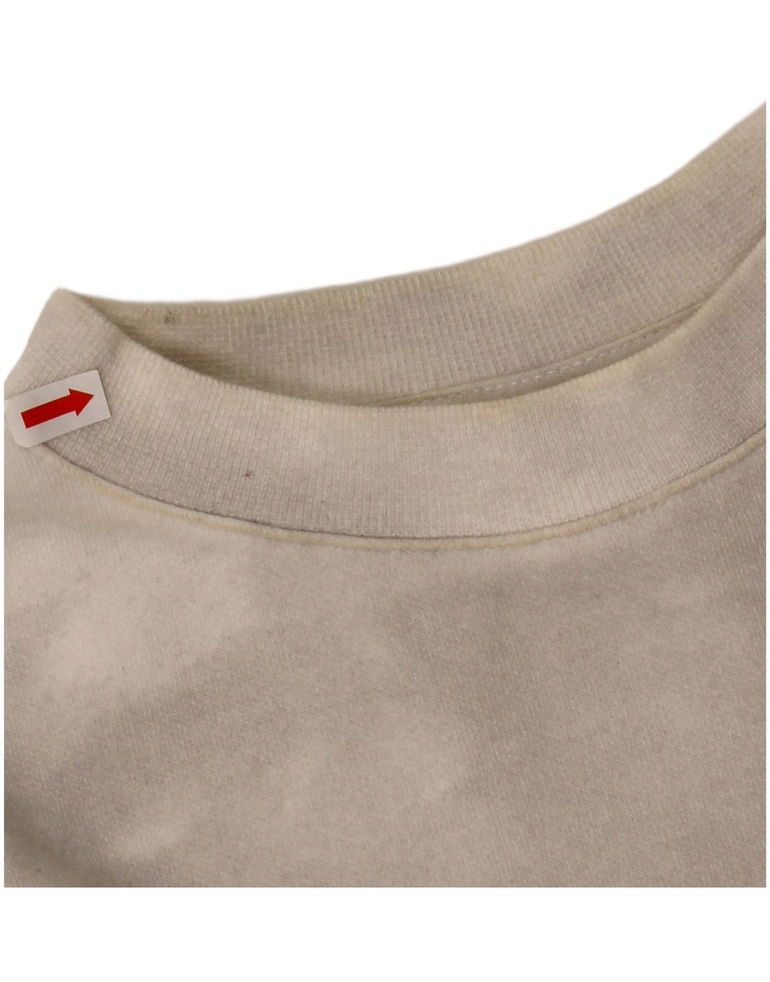 CHAMPION Suéter feminino oversized cropped UK 16 grande off white