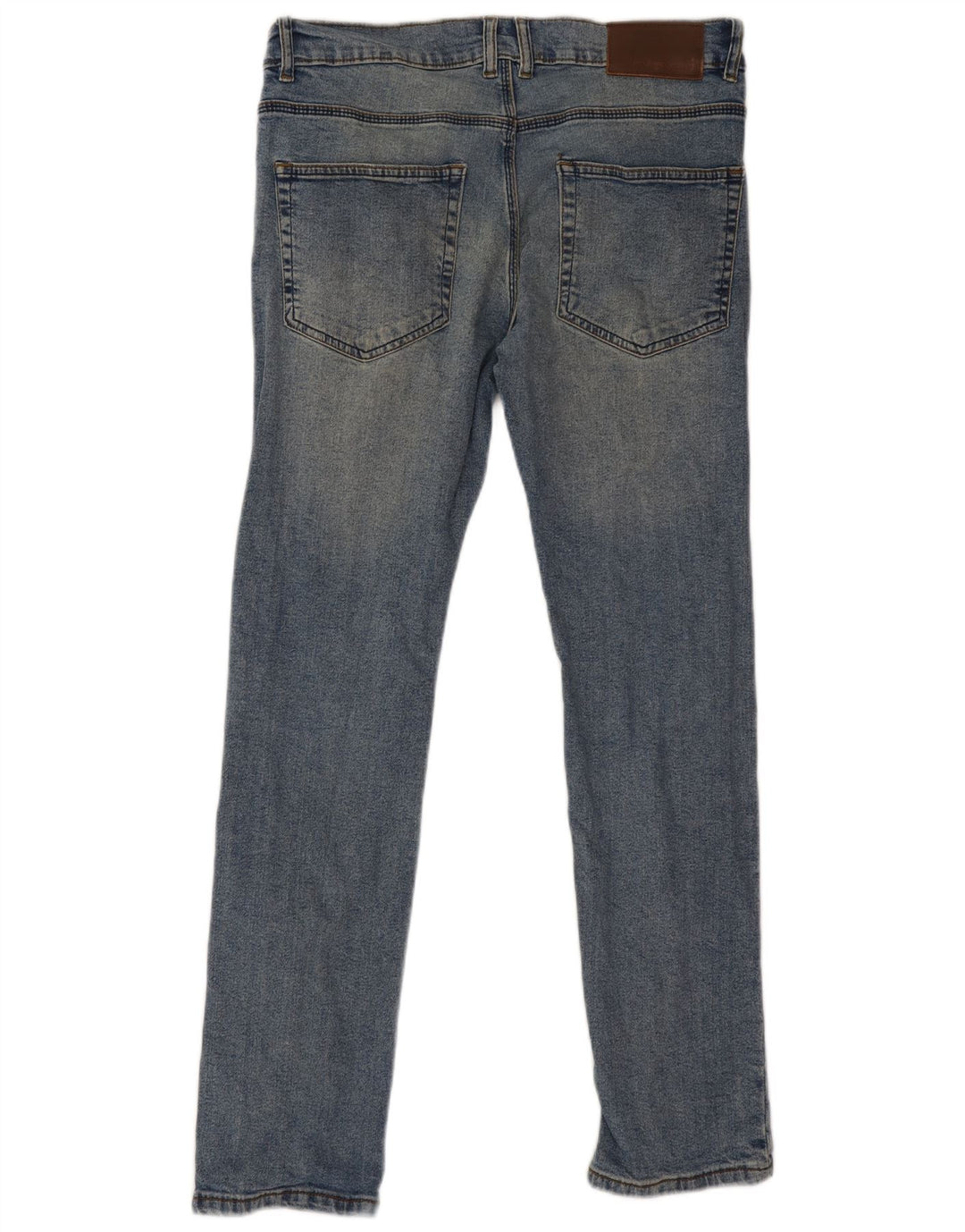French Connection Masculino Slim Jeans W32 L32 Azul Algodão