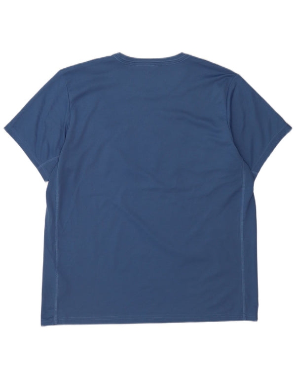 Camiseta Asics Masculina Graphic Top XL Azul Poliéster