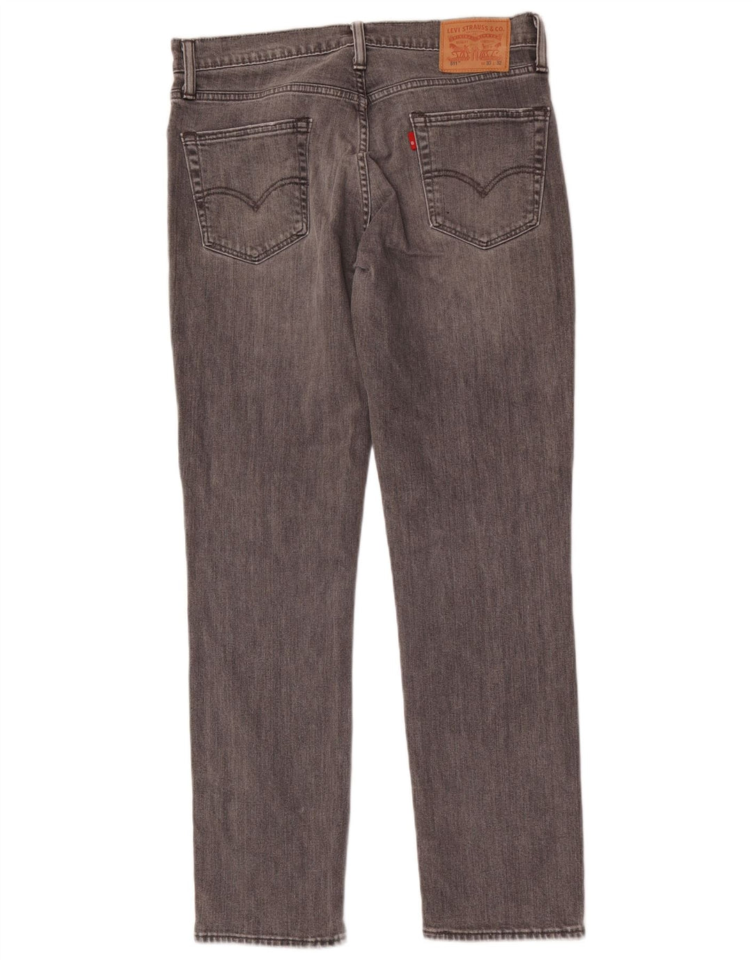 Calça Jeans Levis 511 Slim Masculina W33 L32 Cinza Algodão