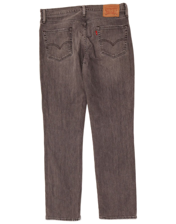 Calça Jeans Levis 511 Slim Masculina W33 L32 Cinza Algodão