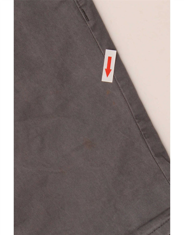 Shorts casuais masculinos Marks & Spencer W32 algodão cinza médio