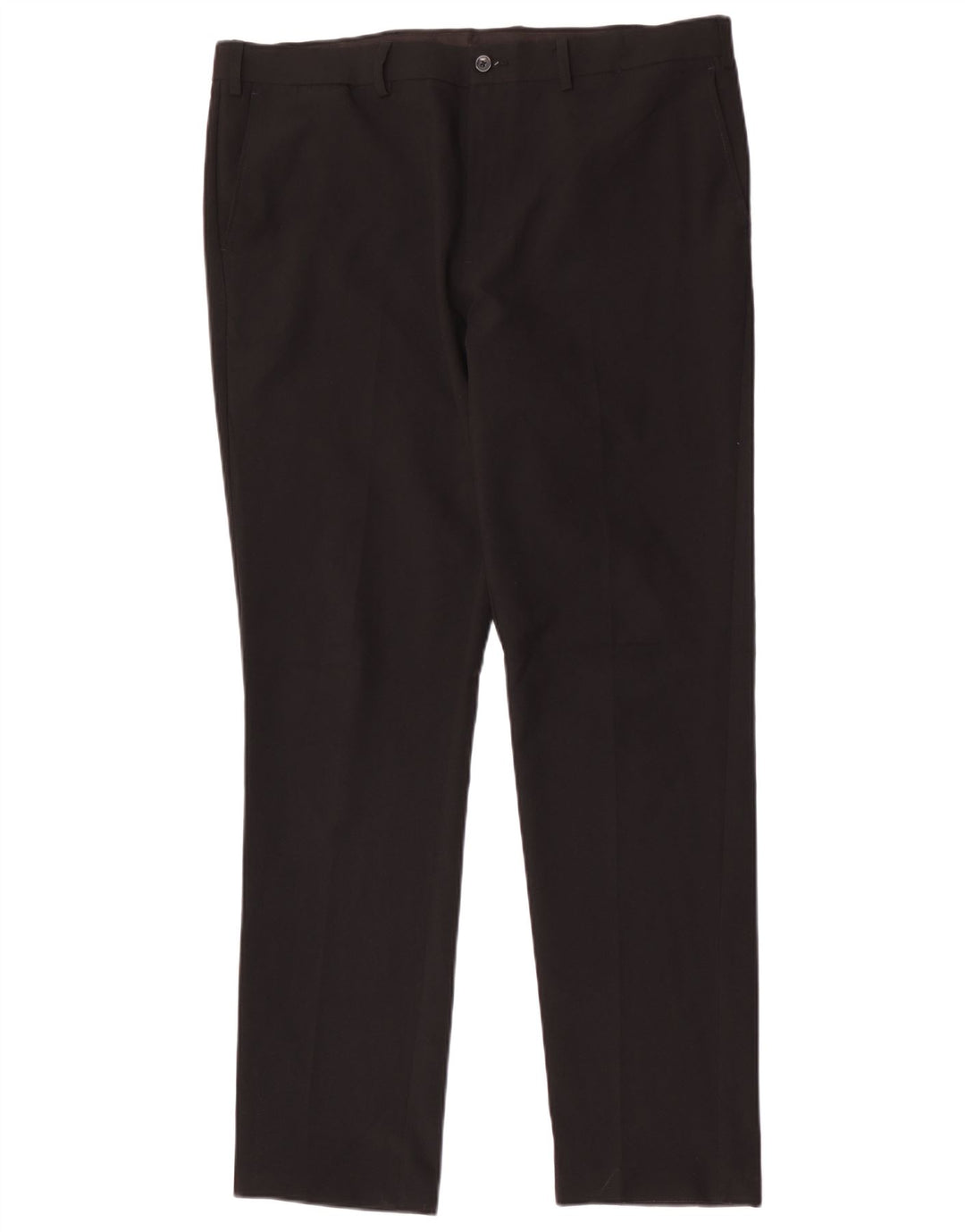 Calça Chino Slim Masculina Marks & Spencer W38 L33 Poliéster Preto