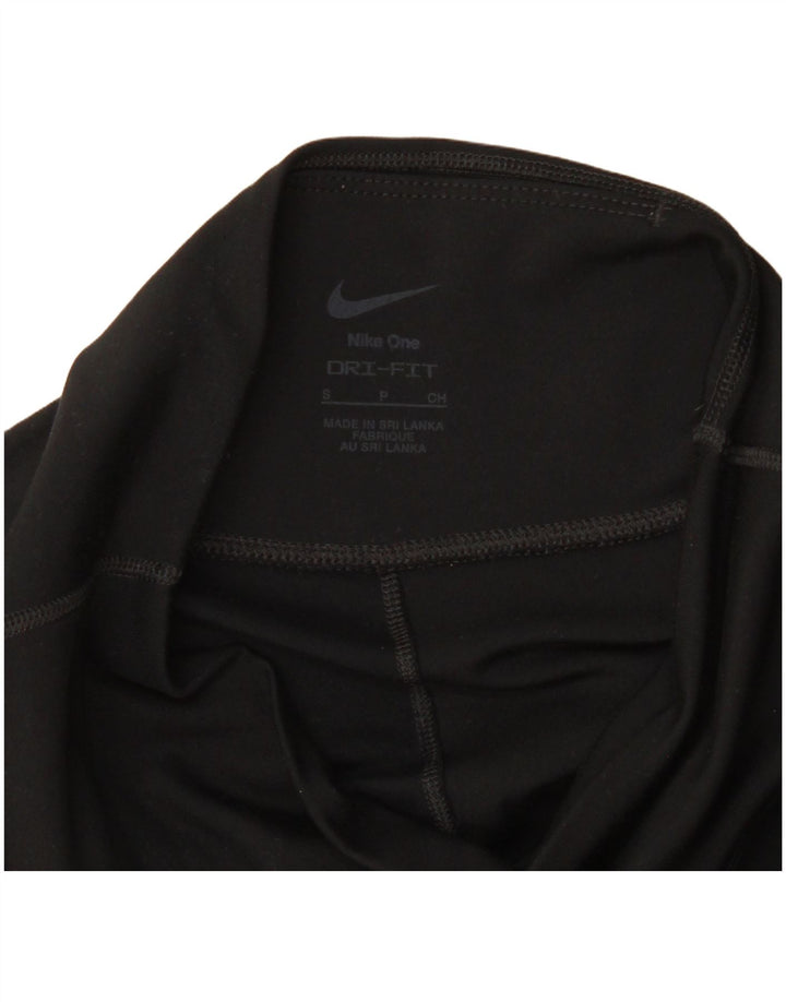 Leggings Nike Dri Fit Feminina UK 8 Pequenas Pretas